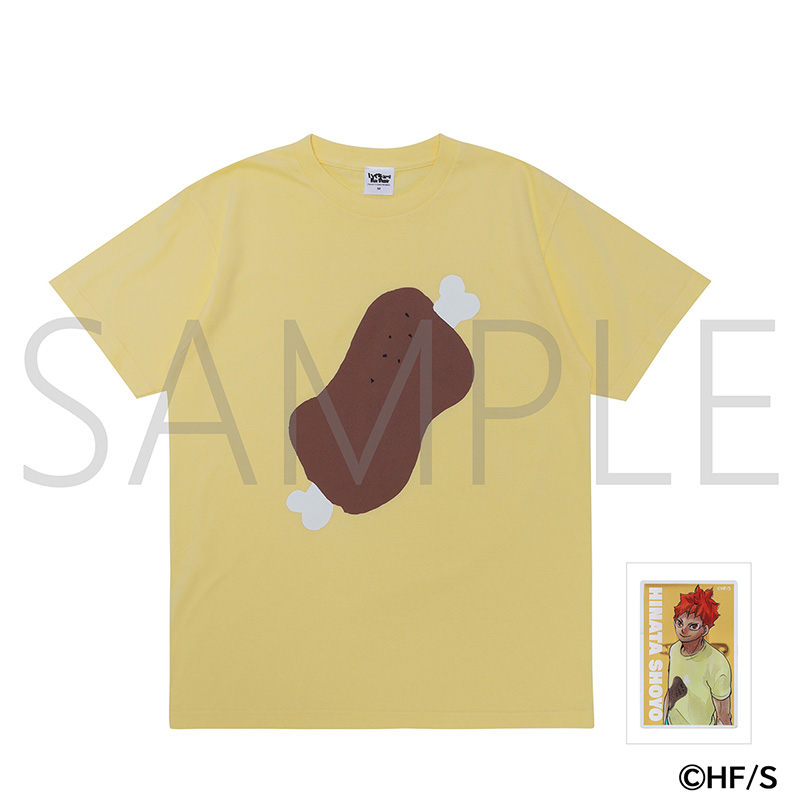 ハイキュー ファンパーク Tシャツ お肉 日向翔陽 アクリルバッジ　5個 ハイキュー!!.com on X: 
