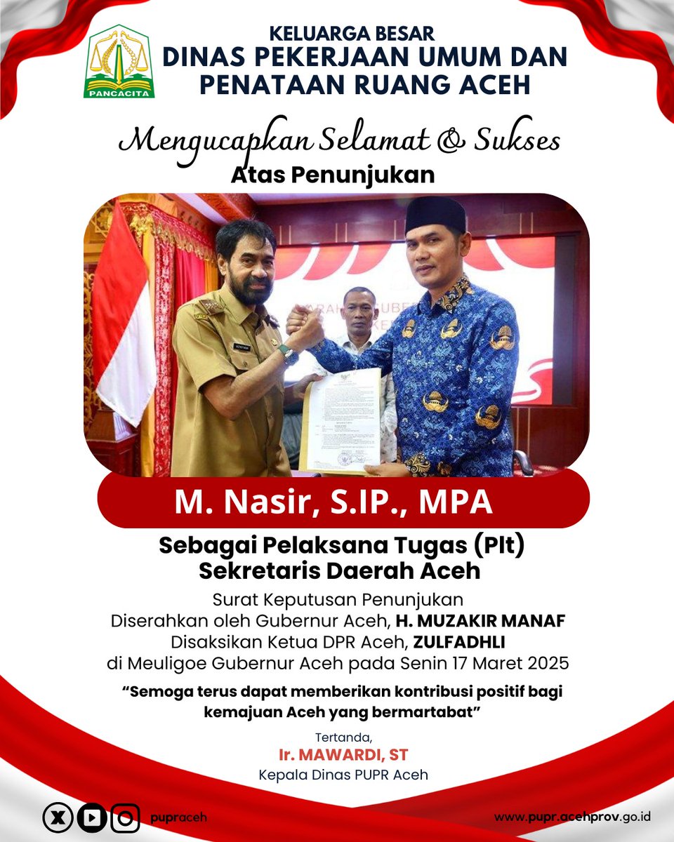 HUMAS PUPR ACEH (@pupr_aceh) on Twitter photo 