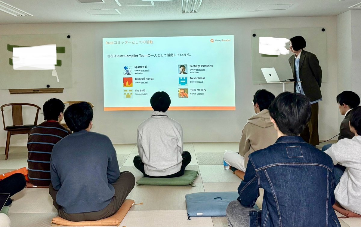 moneyforwardDev's tweet photo. 先日開催したイベントの様子はこちらになります。
また折を見て、学生向けイベントを開催したいと考えています。
ご興味ある方はconnpassのご登録をお願いします！😊

【京都会場】未来を想像するトークセッション | 27卒以降
#mf_kansai
https://t.co/zMWyAkhj1R https://t.co/NC24OfwDgM