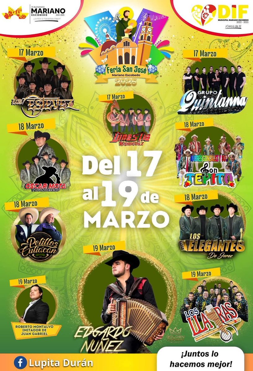 Amigos de #MarianoEscobedo #Veracruz nos vemos este martes 18 de marzo en el #TeatroDelPueblo de la #FeriaSanJose 

Se va a poner bueno!! 🤣 

#PelillosDeCuliacan