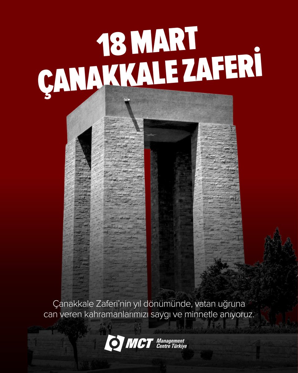 Şehit ve gazilerimizi minnetle anarken, Atatürk'ün "Çanakkale geçilmez!" dedirten inancının, bugün de yolumuzu aydınlattığını unutmuyoruz. #BirDestandırÇanakkale