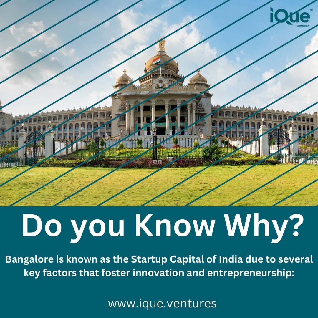 iQueventures's tweet photo. Do you Know?
Bangalore is known as the Startup Capital of India because of its strong tech ecosystem, thriving startup culture, availability of venture capital, government and incubator support, vibrant networking opportunities, and cost-effective business environment.
#India https://t.co/k094Tj9MbW