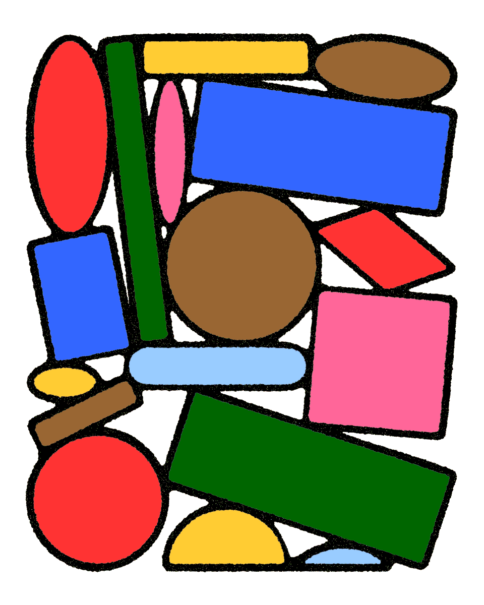 Some recent illustration styles I’ve been exploring #illustrator #illustration #tomatoes #pencils #shapes