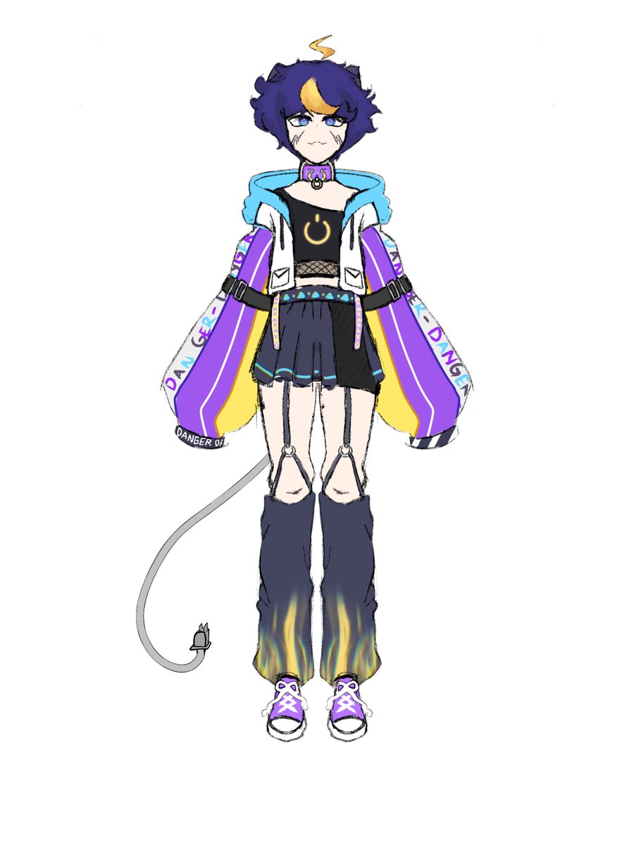 Lapislazoli's tweet photo. @qmikou I'm not even really on Twitter anymore but have an enby neko https://t.co/9sd77Xb5SA