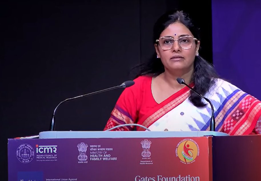 ICMRDELHI's tweet photo. "India Innovation Summit - pioneering solutions to End TB" was inuagurated today by Hon'ble MoS, Smt.Anupriya Patel.  200 TB innovations, an exciting range of exhibits as an experiential walkthrough of innovations in TB marks this unique event. https://t.co/Aa1K23e6tn