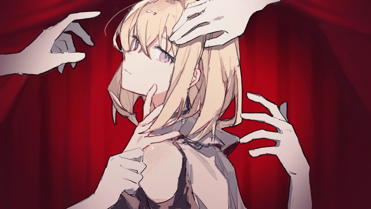 悲劇のヒロイン
#三角初華 #ave_mujica #bandoriart