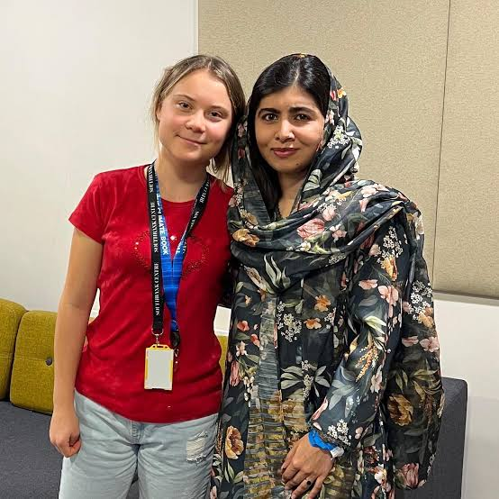 ImtiazMadmood's tweet photo. A fake climate activist with a phony woman activist. https://t.co/7Ex7YcrZTs