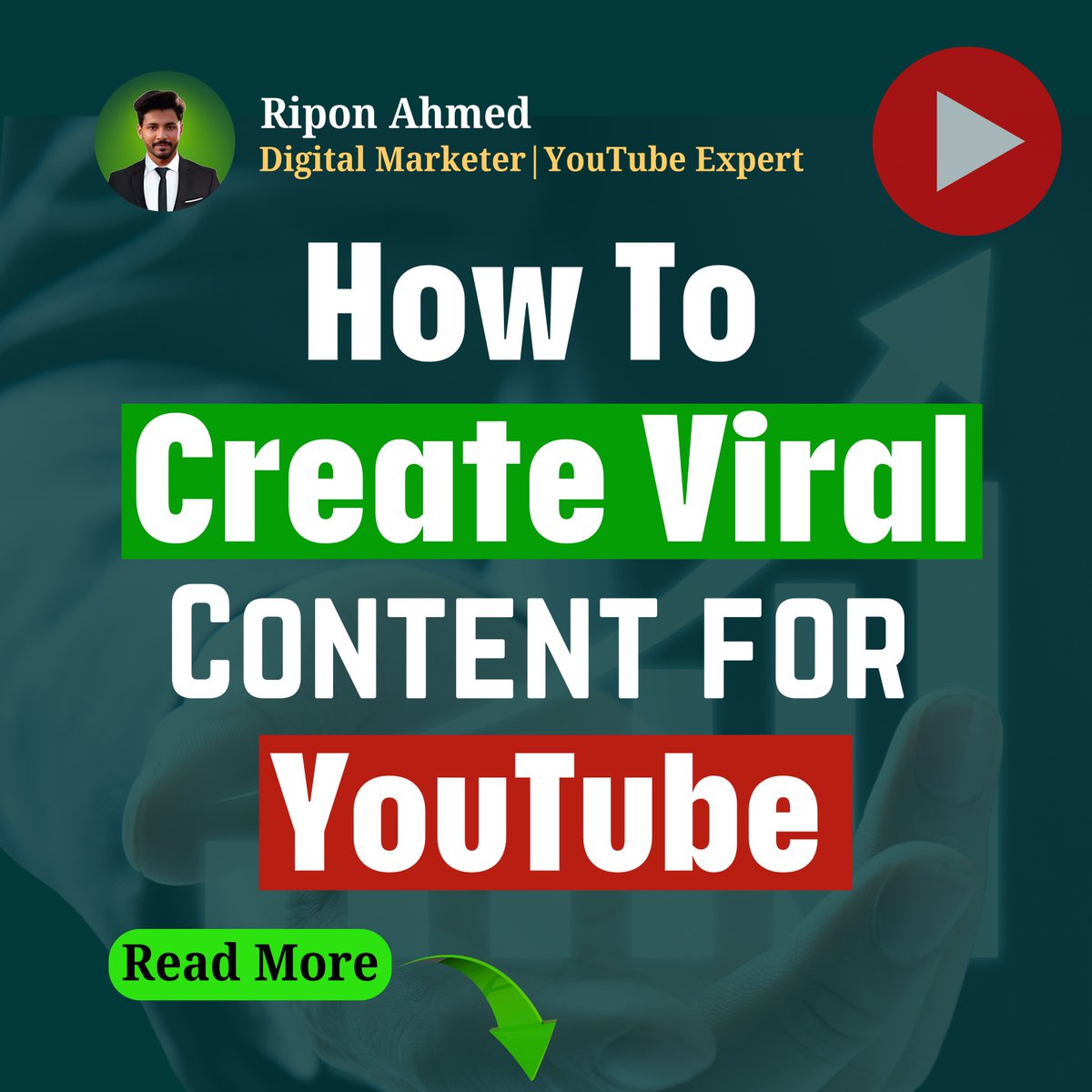 RiponAdHub's tweet photo. 👉How to Create Viral Content for YouTube?

 #ContentCreator #TrendingNow
#YouTubeMarketing #ViralShorts #GrowYourChannel #YouTubeTips #SocialMediaMarketing #VideoEditing https://t.co/wSHSOeuL8J