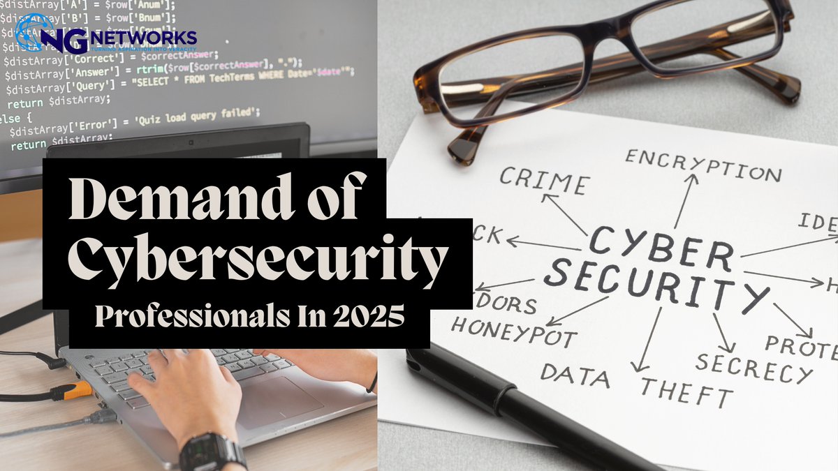 NGNetworks_in's tweet photo. By 2025, global #cybersecurity  jobs will outnumber skilled professionals.

If you're considering a career shift, this might be your golden opportunity!

Learn why the demand is skyrocketing here https://t.co/tKxSG7IXR2

#TechCareers #CareerAdvice #EthicalHacking https://t.co/R7aslwQTg4