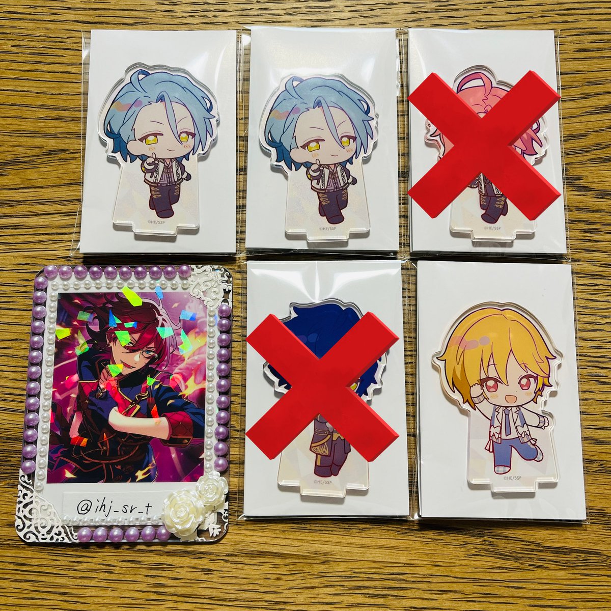 【交換】あんスタ アニカフェ スタフォニ ホリデー アクスタ

譲 : なずな HiMERU2

求 : ホリデー 茨 日和 エス (各1)

＊郵送交換

検索からでもお気軽にお声掛けくださいませ🙇🏻‍♀️