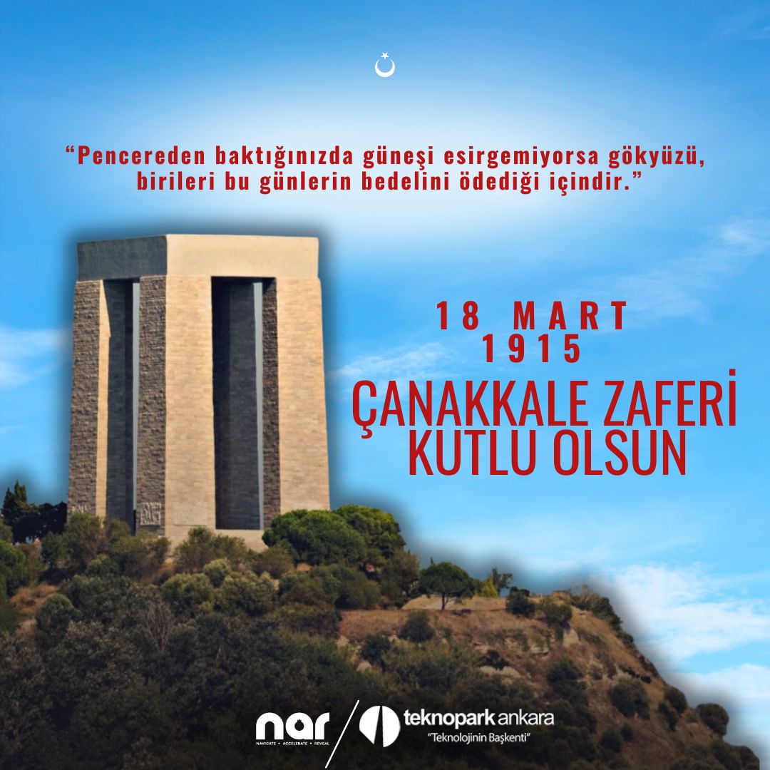 Pencereden baktığınızda güneşi esirgemiyorsa gökyüzü,
Birileri bu günlerin bedelini ödediği içindir.
İnancın ve Fedakarlığın destanını yazan tüm kahraman şehitlerimizi rahmetle anıyoruz.
18 Mart Çanakkale Zaferi Kutlu Olsun.