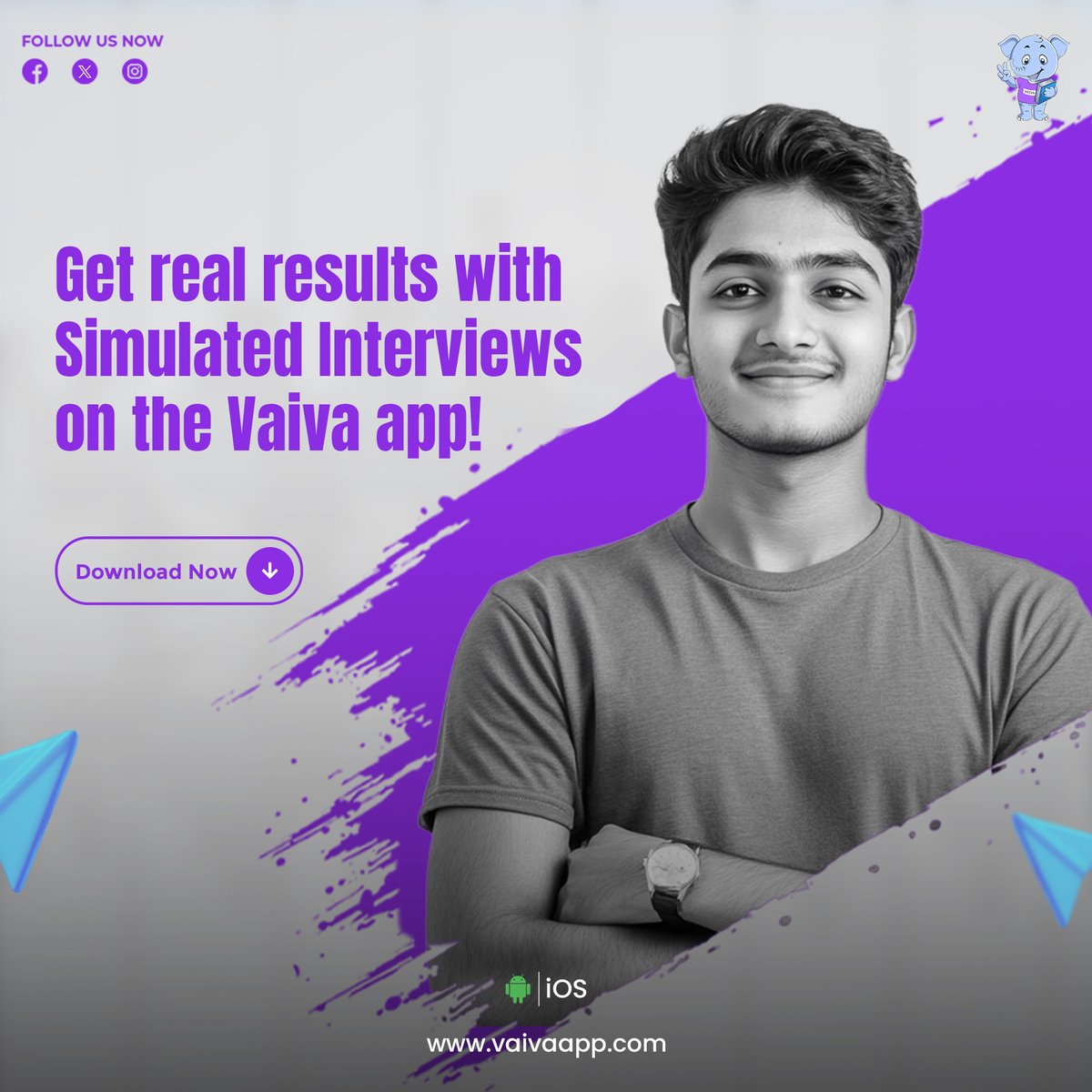 Vaiva_app's tweet photo. Download VAIVA app and Start Practising MOCK INTERVIEWS

Android GooglePlay Store:
https://t.co/p8oum36p6k

iOS AppStore:
https://t.co/BHqewOpbfr

#mockinterview #interviewskills #interviews https://t.co/XBoy7HT8la