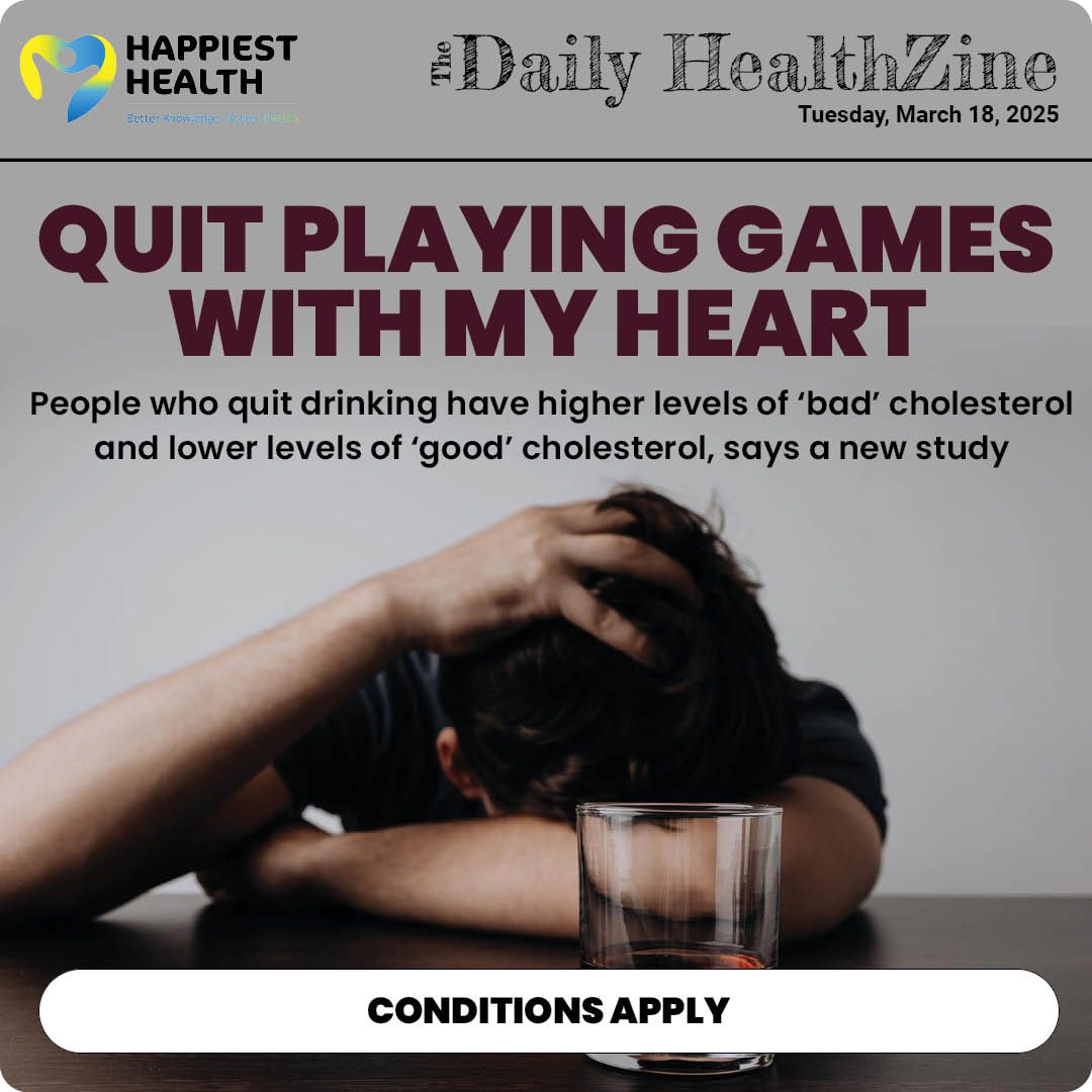 Study links quitting alcohol to higher bad cholesterol.
Click on the link to read more,
happiesthealth.com/articles/cardi…
#Health #wellness #alcohol #PainManagement #ebola #cardiachealth