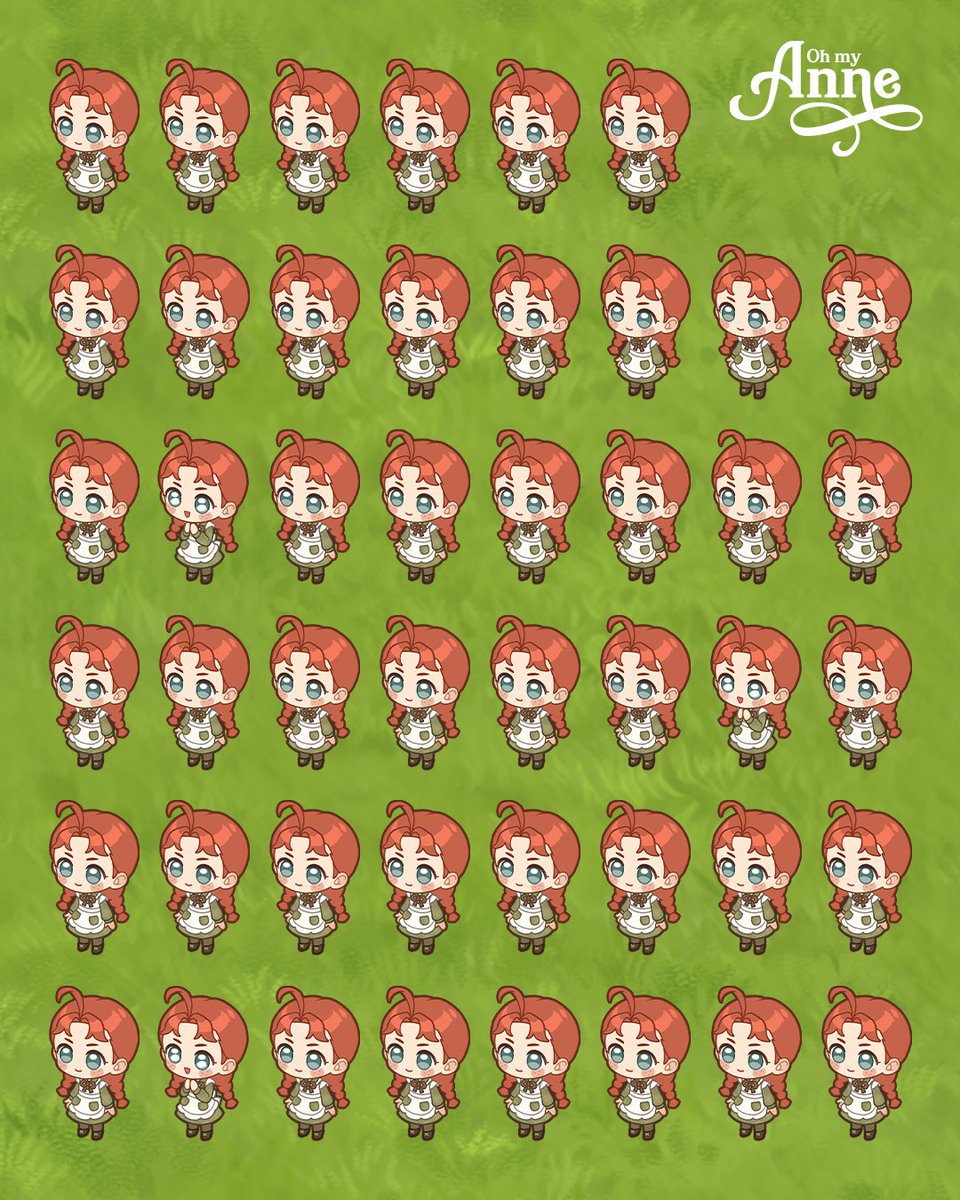 Oh My Anne＠『赤毛のアン』パズルゲーム！ tweet media