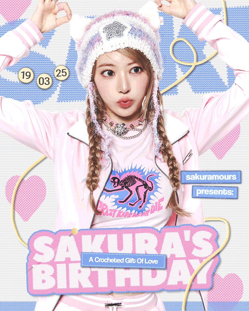 ᅠ

‧₊˚ ⋅ 𓂃 ࣪ ִֶָ☾.  In a petal-pink reverie, 𝗦͟𝗮͟𝗸͟𝘂͟𝗿͟𝗮͟'𝘀͟ 𝗕͟𝗶͟𝗿͟𝘁͟𝗵͟𝗱͟𝗮͟𝘆͟:  𝗔 𝗖𝗿𝗼𝗰𝗵𝗲𝘁𝗲𝗱 𝗚𝗶𝗳𝘁 𝗼𝗳 𝗟𝗼𝘃𝗲 stitched with cherry-kiss devotion, blossoming in fuschia tenderness, and woven through magenta threads of love ˚ ༘ ೀ ♡⋆｡˚

ᅠ