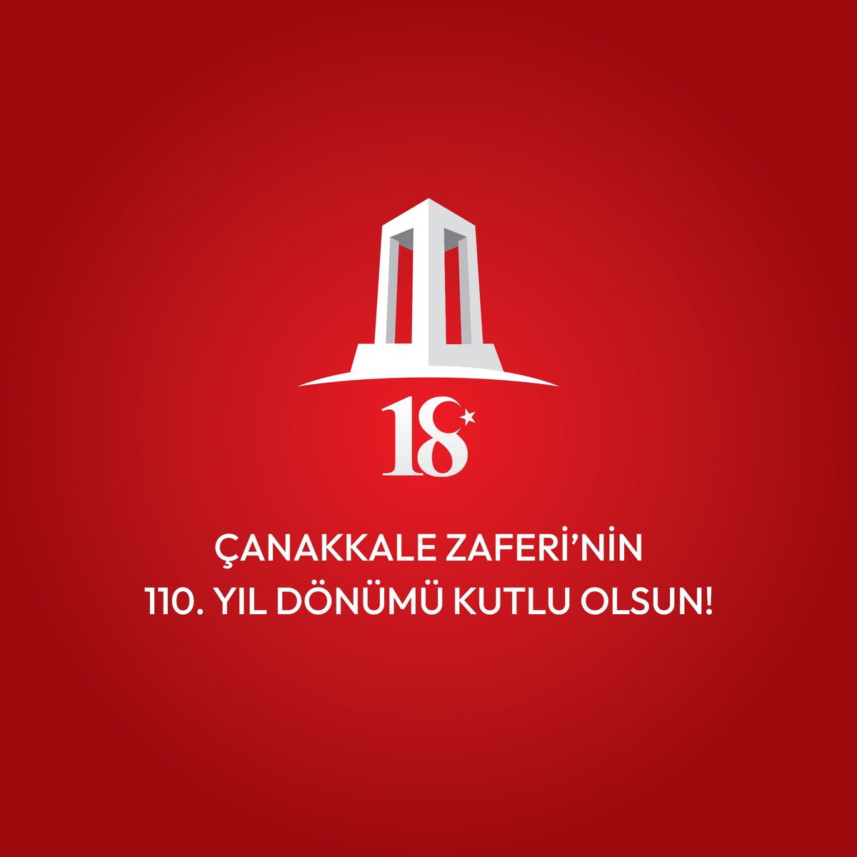 #ÇanakkaleZaferi’nin 110. yıl dönümü kutlu olsun!