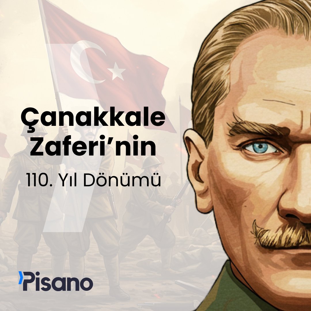 Çanakkale Zaferi'nin 110. yıl dönümünde, başta Gazi Mustafa Kemal Atatürk olmak üzere tüm kahramanlarımızı minnetle anıyor; şehitlerimize rahmet, gazilerimize şükranlarımızı sunuyoruz.
