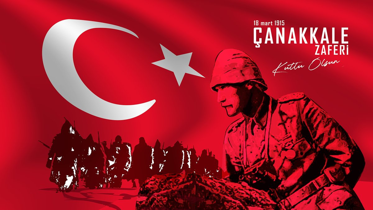 Çanakkale Zaferi’nin 110. yıl dönümünde Ulu Önder Mustafa Kemal Atatürk ve tüm kahramanlarımızı saygıyla anıyorum. 18 Mart Çanakkale Zaferi kutlu olsun!
#18Mart #ÇanakkaleZaferi