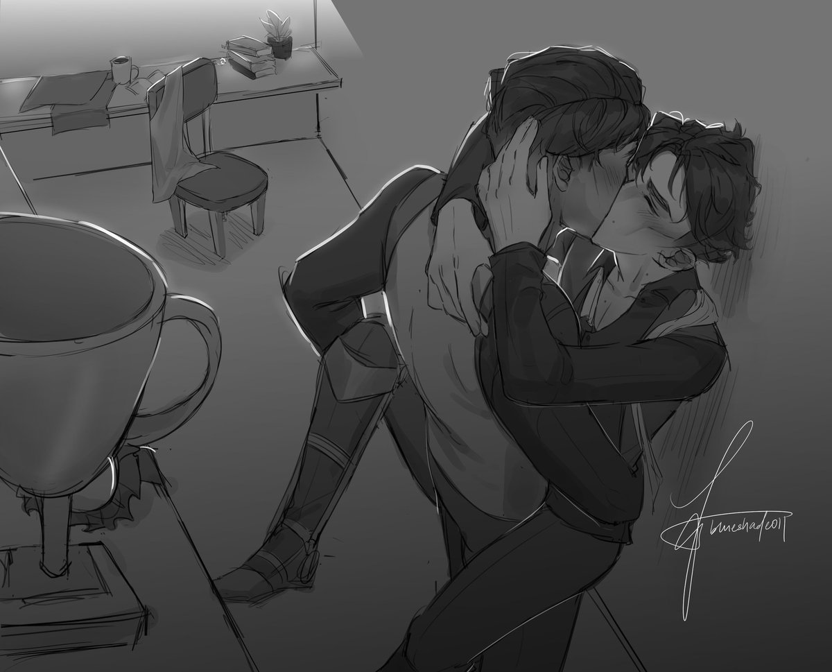 Blueshade012's tweet photo. Just some stuff ive been working on 🫰 i can never escape them #jayvik #arcane https://t.co/tKgO363GSX