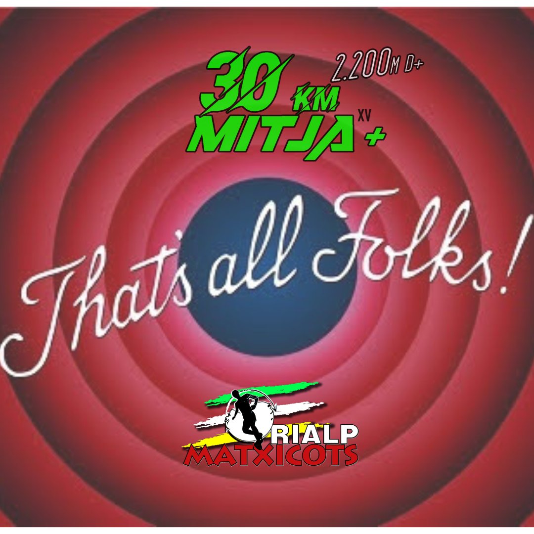 MITJA+ 30K COMPLETA

GRÀCIES!! Una setmana és el que han durat els dorsals per una de les grans novetats de la 15a. Rialp Matxicots.

#matxicots2025 #rialpmatxicots #matxicots #puramuntanya #trailrunning #skyrunning #alpinrunning #mountainrunning #totalmountains #pallarssobira