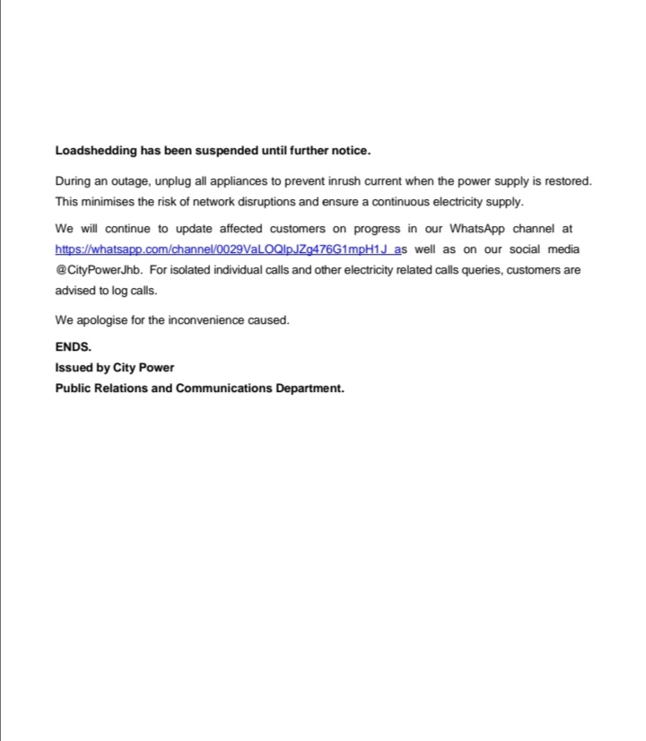 @CityPowerJhb tweet media
