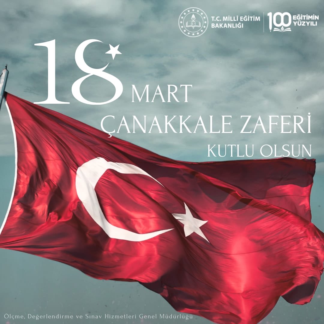 Kutsal vatan toprağımız ve bağımsızlığımızın nişanı şanlı bayrağımız adına her şeyden vazgeçip Çanakkale'yi geçilmez kılan aziz şehitlerimizi saygı, minnet ve rahmetle anıyoruz.