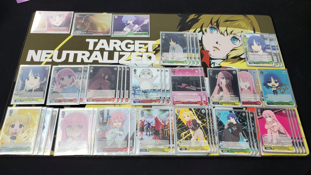 WS】ぼっち・ざ・ろっく!優勝デッキレシピ(Shizukatz WS】ぼっち・ざ・ろっく!優勝デッキレシピ(Shizukatz