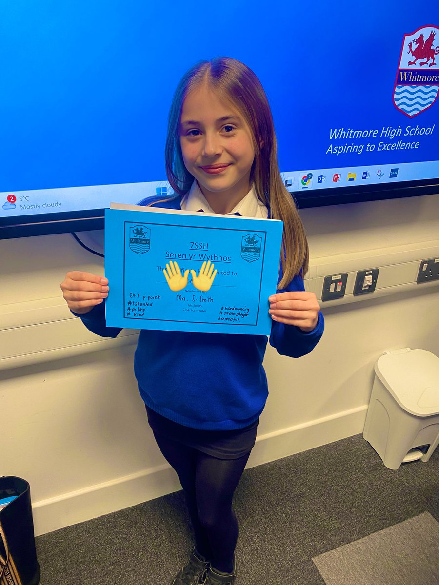 Always super proud of 7SSH <a href="/WhitmoreHigh/">Whitmore High School</a> Pupil of the week for the past fortnight is student ‘A’ &amp; student ‘J’ demonstrating #TheWhitmoreWay in lessons &amp; our 100% attendance crew!! Check you out 💥👊🏻🫶🏼