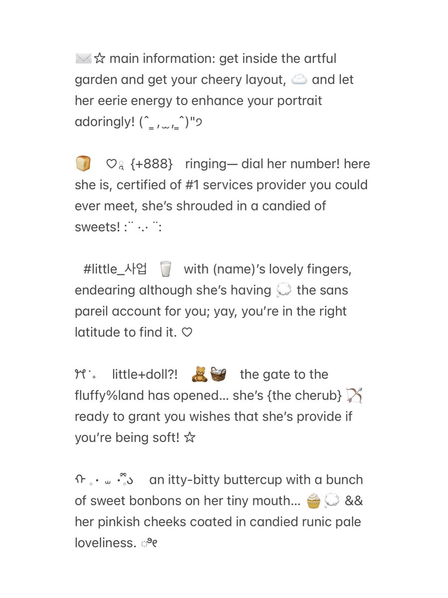 ⠀⠀
 ⠀⠀ ໂ ❤︎ ᳜⡴  help retweet please!

⠀⠀ hello,  aku ada 10 wording bio ready stocks!  each  3.5OO,  untuk codenya kindly check ALT!  free revision kalau ada yang mau diubah!  ^__^

⠀⠀#zonauang
⠀⠀