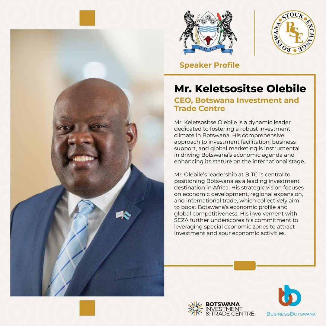BWPresidency's tweet photo. HIGH LEVEL BUSINESS ENGAGEMENT FORUM
MARCH 18, 2025 GICC
SPEAKERS
MR NEO NWAKO
MR KELETSOSITSE OLEBILE
#HLBF
#MappingTogether
#BusinessEngagement
#BWPresidency https://t.co/hvlSXNl25p