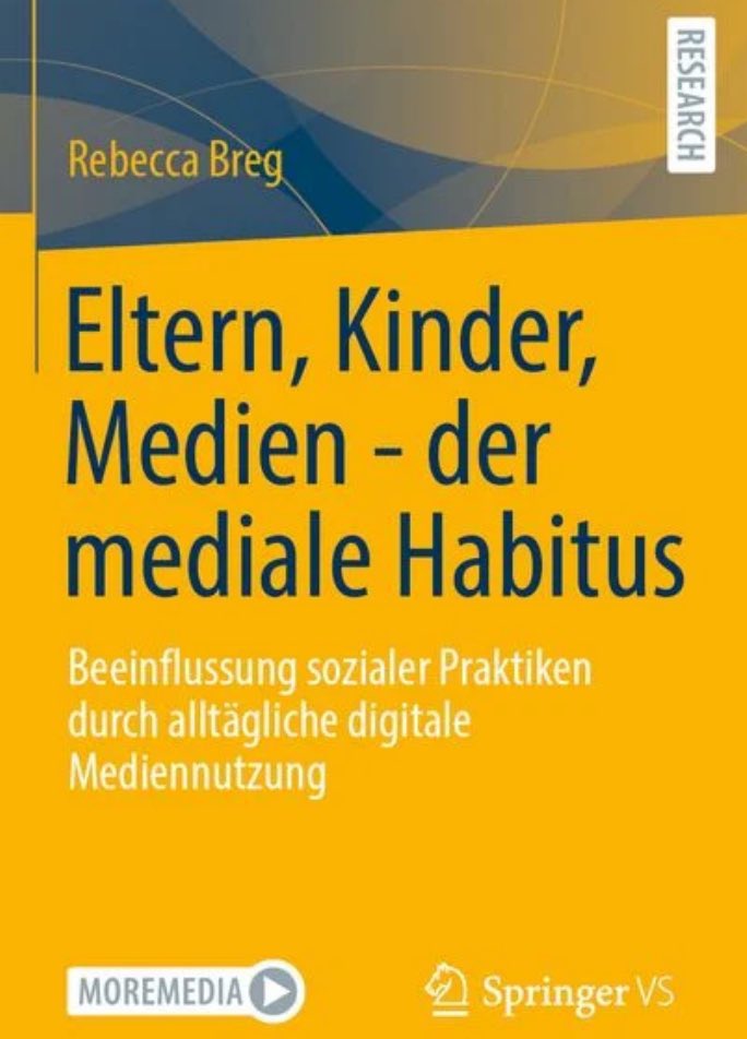 Dr. Rebecca Breg (@bregrebecc60899) on Twitter photo Neuerscheinung: Fachbuch jetzt vorbestellen:
"Eltern, Kinder, Medien - der mediale Habitus" #elternkindermedien #medialiteracy #mediennutzung <a href="/Springer_VS/">Springer VS</a> Neuerscheinung: Fachbuch jetzt vorbestellen:
"Eltern, Kinder, Medien - der mediale Habitus" #elternkindermedien #medialiteracy #mediennutzung <a href="/Springer_VS/">Springer VS</a>