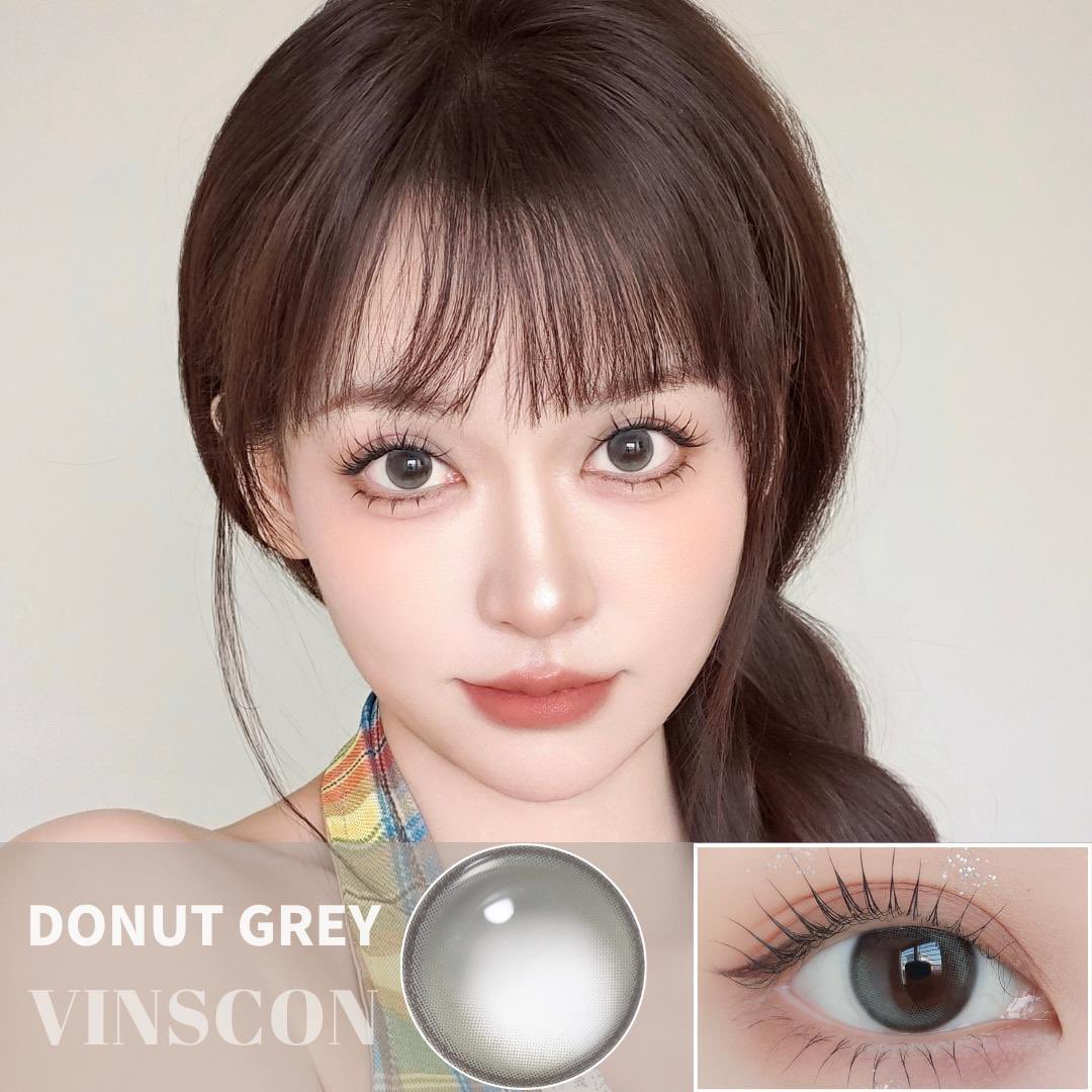 dyasoftlens's tweet photo. Nak mata nampak lagi besar &amp; bersinar? Donut Gray 14.5mm contact lens bagi efek natural dengan warna kelabu lembut yang nampak manis &amp; classy! 😍 https://t.co/TGY7LH4hS2