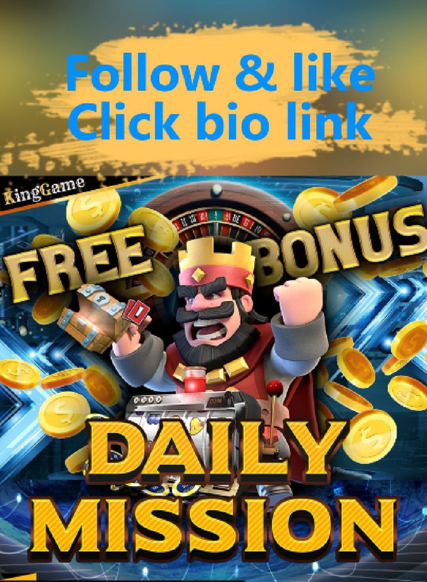 KingGame_X's tweet photo. 🚀 Daily Mission = Free Bonus! 🎉
💰 Complete tasks &amp; unlock exclusive rewards every day!
🌟 Follow us for more exciting updates!
🔗 Join now 👉 https://t.co/deN7lWihgC
#KingGame #DailyBonus #ExclusiveRewards #FollowUs https://t.co/VNLFCo3CVR