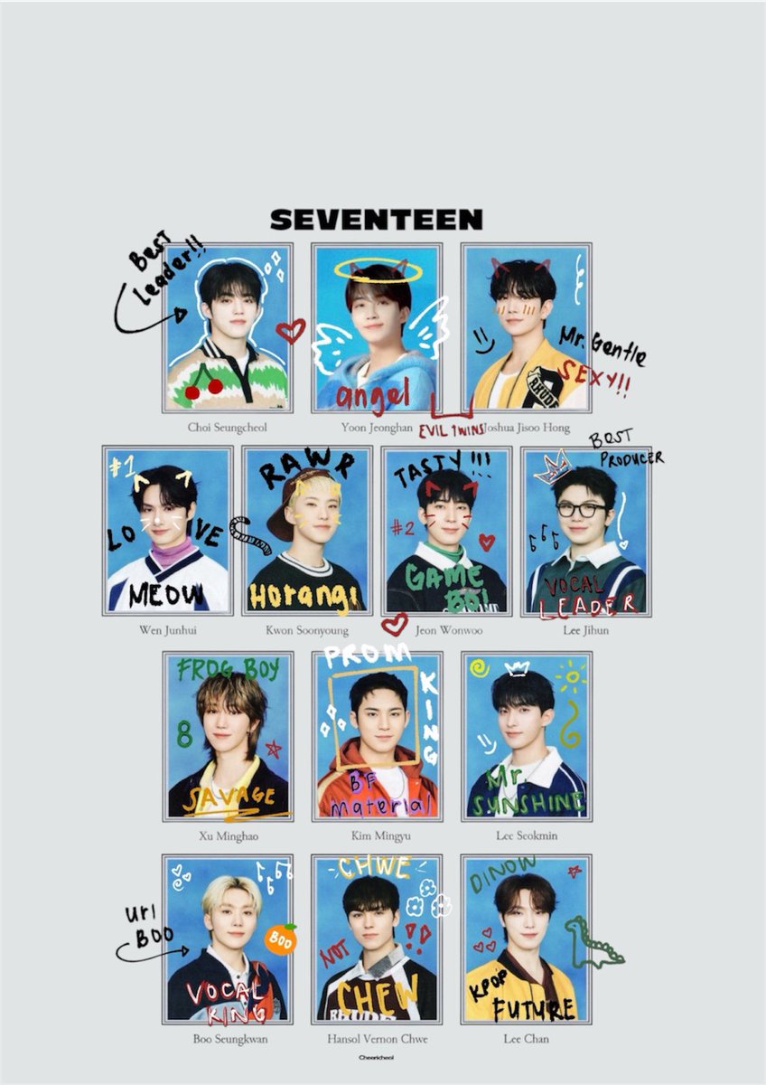 cheericheol's tweet photo. class of svt wallpaper 📓 https://t.co/ANxr1dZF0y