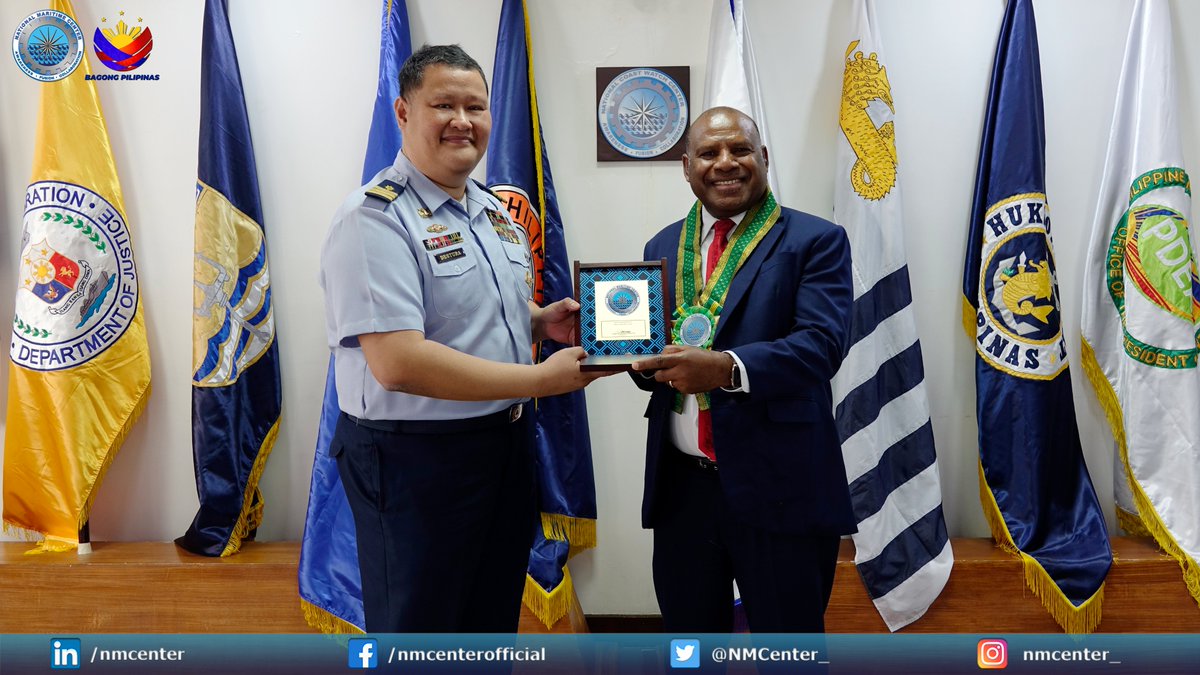 NMCenter_'s tweet photo. 17 March 2025 – Manila – Delegation from Papua New Guinea’s Department of Justice Visits the National Maritime Center

#NationalMaritimeCenter
#NMCenter
#PapuaNewGuinea
#UNODC
#OPGovPH
#Maritime
#MaritimePH
#MaritimeSecurity
#MaritimeDomainAwareness https://t.co/zXmyOk52xb