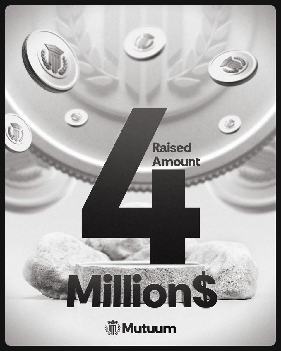 MutuumFinance's tweet photo. Mutuum Finance has officially raised $4 million, marking another major milestone.

Buy MUTM: https://t.co/xKKNgFcuXp
