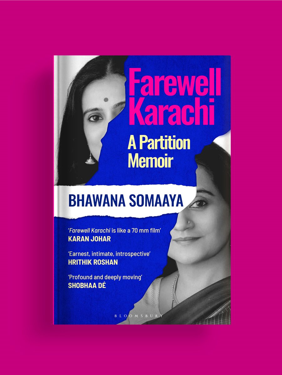 Chirag Thakkar (@chiraghthakkar) on Twitter photo When I received <a href="/bhawanasomaaya/">Bhawana Somaaya</a>'s Partition memoir in my inbox, I was stunned at how strikingly similar our families' stories were. Her parents, just like my grandparents, moved to Kutch and subsequently to Bombay from Karachi during Partition to plant their roots anew.
When When I received <a href="/bhawanasomaaya/">Bhawana Somaaya</a>'s Partition memoir in my inbox, I was stunned at how strikingly similar our families' stories were. Her parents, just like my grandparents, moved to Kutch and subsequently to Bombay from Karachi during Partition to plant their roots anew.
When