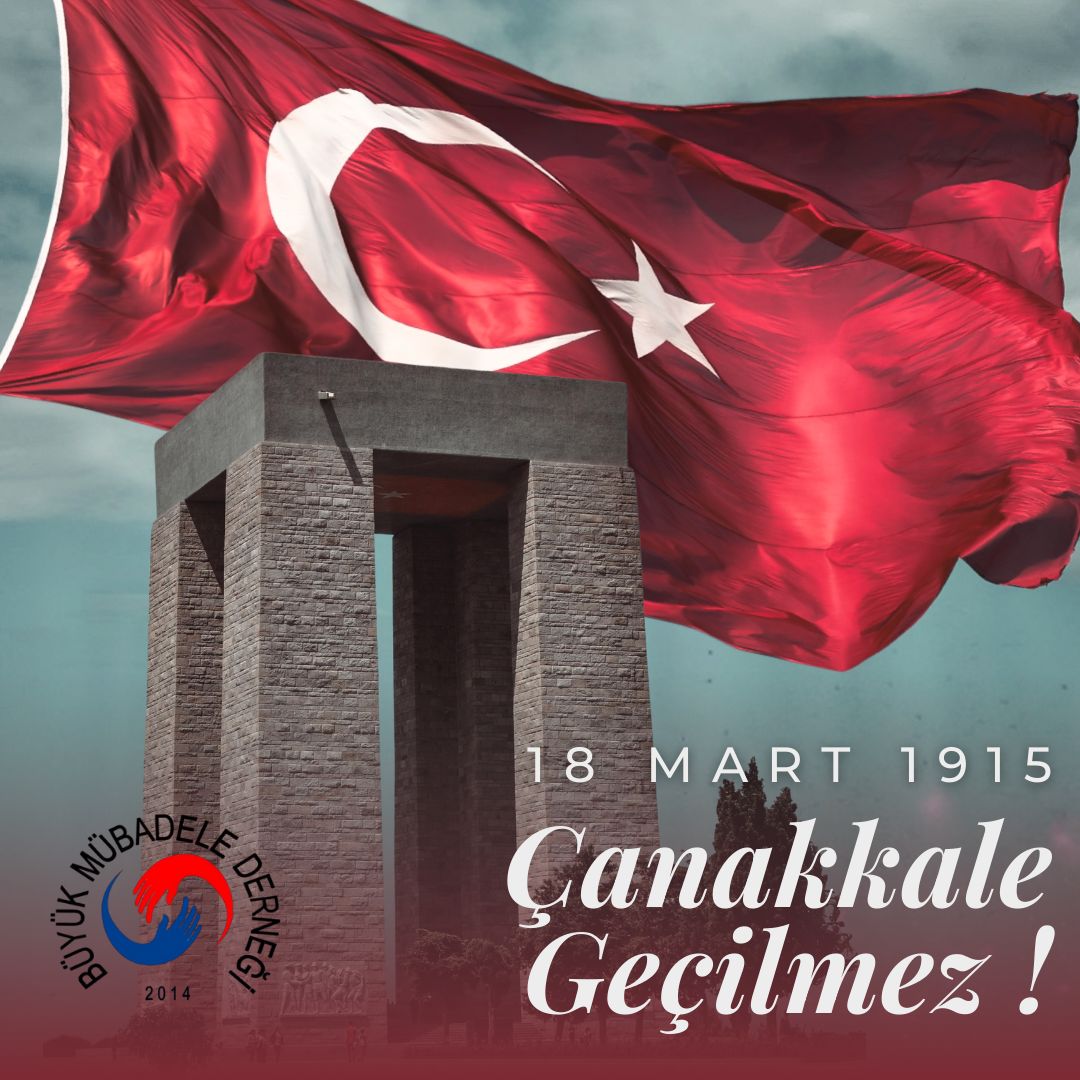 buyukmubadele's tweet photo. Çanakkale Zaferi’nin 110. yıl dönümünde, Gazi Mustafa Kemal ATATÜRK, silah arkadaşları ve tüm #Kahraman Şehitlerimizi saygı, rahmet ve sonsuz minnetle anıyoruz  ..
#Atatürk #zafer #Çanakkale #anafartalar #Cumhuriyet https://t.co/J8qCti9mKf