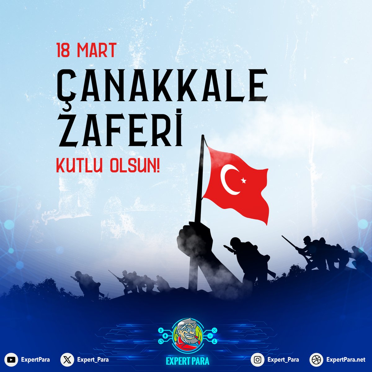 Çanakkale geçilmez!

18 Mart Çanakkale Zaferi’miz kutlu olsun. Aziz şehitlerimizi rahmet ve minnetle anıyoruz. 🇹🇷

#CanakkaleGecilmez #canakkalezaferi #18martcanakkalezaferi