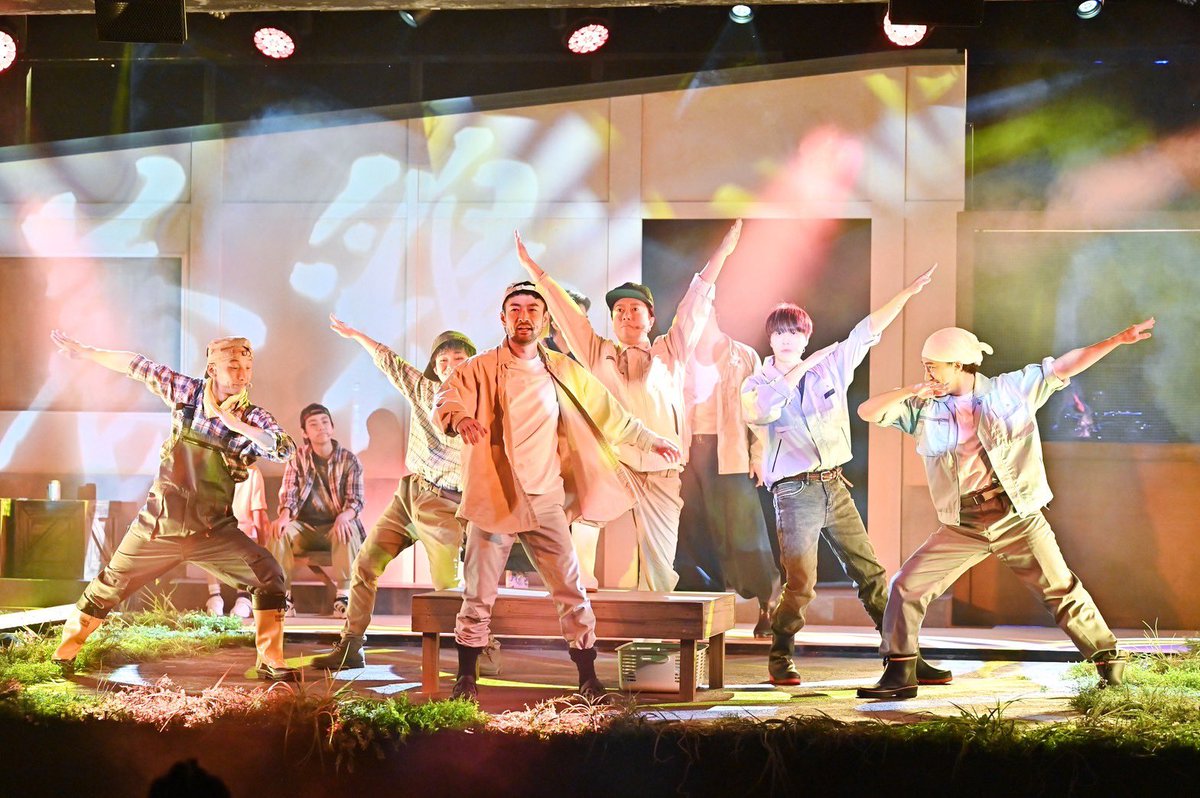 sakamoto_hiro32's tweet photo. 農業系⭐︎Rock Musical 「いただきます〜歌舞伎町伝説〜」全18公演、1人も欠けることなく無事大千穐楽を迎えることができました！

ご来場くださった皆様本当にありがとうございました！

とにかく楽しく温かく素晴らしいメンバーに出会えたことに感謝！！

#農業69いただきます https://t.co/SOz567SOf5