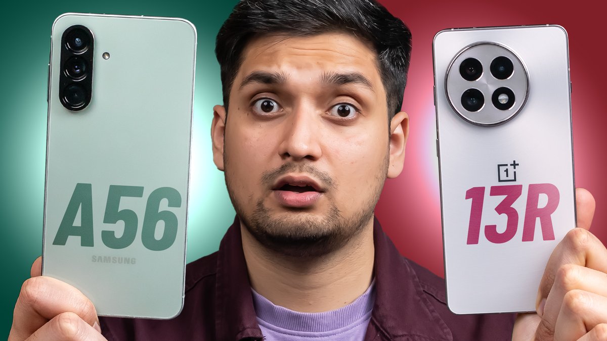 jagranhitech's tweet image. Samsung Galaxy A56 vs OnePlus 13R  | Best Phone Under ₹45,000?

Watch the full detailed review to find out which one is the better choice! 👇🏻

youtu.be/rCPryDoChXs?fe…

#GalaxyA56 #OnePlus13R #BestPhoneUnder45K #TechComparison #SmartphoneReview #SamsungVsOnePlus