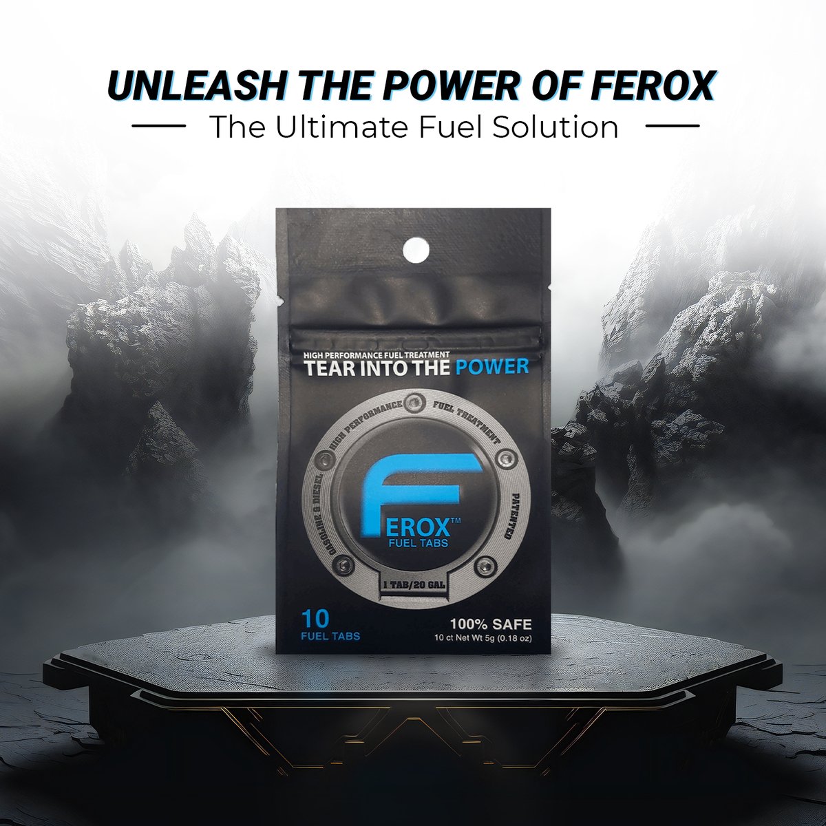 FEROX_FUEL_TABS's tweet image. Unleash the Ultimate Fuel Solution 
Unlock your vehicle’s full potential with Ferox Fuel Tabs! Experience improved fuel combustion, enhanced power, and a cleaner engine with every tab. Your fuel, your power!FuelSaver #EngineBoost #PerformanceMatters  #EcoFriendlyFuel