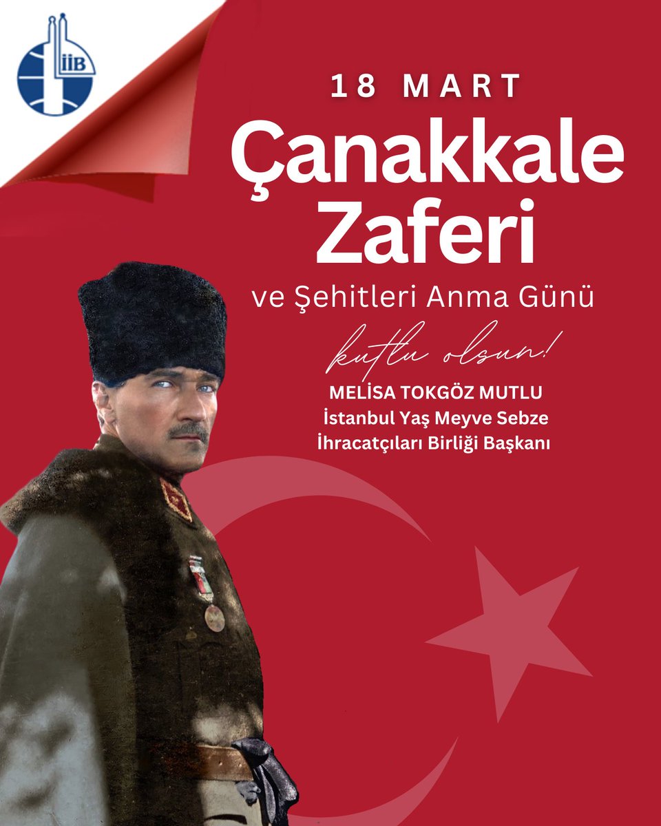 Çanakkale Zaferi’nin 110. yıl dönümünde Ulu Önder Mustafa Kemal Atatürk’ü, Çanakkale’de destan yazan şehitlerimiz ile gazilerimizi saygı ve minnetle anıyoruz...