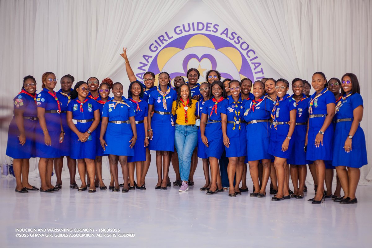 KenyaGirlGuides's tweet photo. She shared a solidarity message and reiterated the importance of empowering Young Leaders in Governance  by equipping them with skills, knowledge, and opportunities to  meaningfully participate in leadership and decision-making.

#GGGA #KGGA #Leadership #GirlsCreatingABetterWorld https://t.co/eyJrsr2877