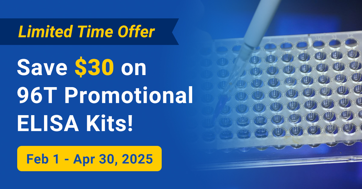 cusabio_mt's tweet image. 🚨 Last Chance – ELISA Kit Discounts End Today!

Time is running out! If you haven’t taken advantage of our 96T ELISA kit promotion, this is your final call.

👉 Click here to get your discount before it’s gone: bit.ly/3PL6Qc0

#ELISA #LifeScienceResearch #CUSABIO…