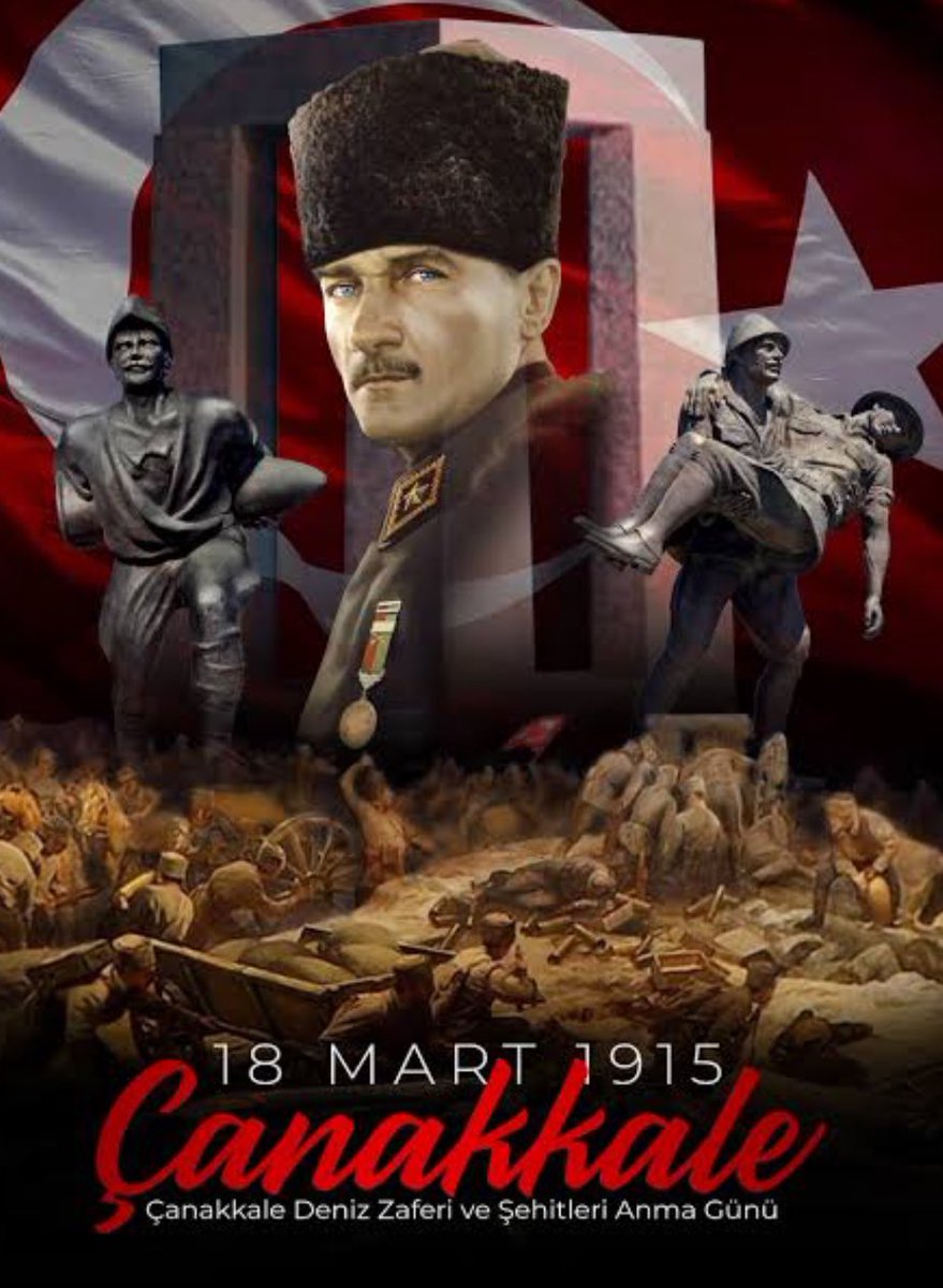 "Zafer, zafer benimdir diyebilenindir.”

#MıstafaKemalATATÜRK  
Ve tüm kahraman şehitlerimizi saygıyla anıyoruz. 

#18Mart1915 🇹🇷
#18MartÇanakkaleZaferi 🇹🇷
