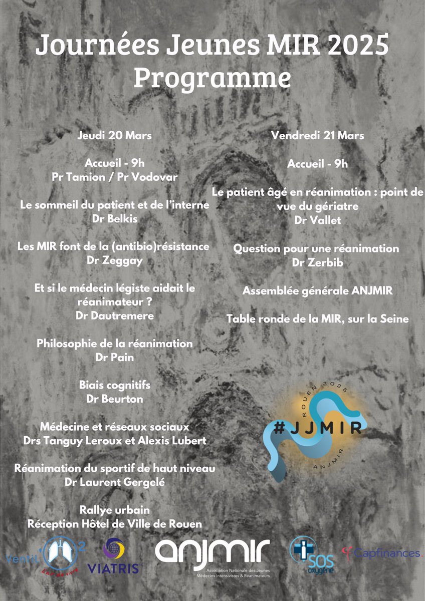 ANJMIR (@jeunesmir) on Twitter photo Les #JJMIR2025 approchent !
Voici le programme complet !
À très vite ! Les #JJMIR2025 approchent !
Voici le programme complet !
À très vite !