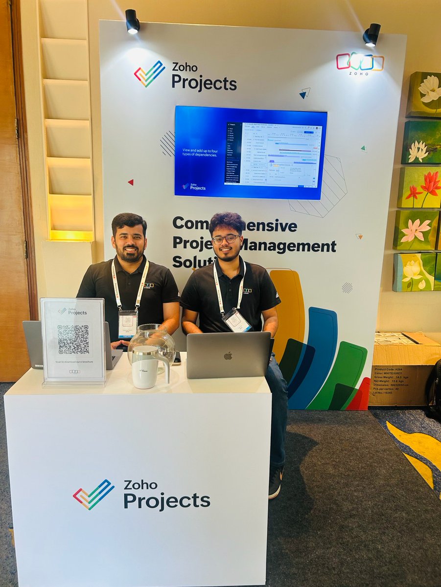 Zoho Projects (@zohoprojects) on Twitter photo Excited to be at the <a href="/ETManufacturing/">ETManufacturing</a> - Supply Chain and Logistics Conclave 2025 today in Mumbai! Join us as we discuss Building Resilient Supply Chains of Tomorrow and showcase how Zoho Projects can transform your project management. See you there!
#ETAuto2025 #ZohoProjects Excited to be at the <a href="/ETManufacturing/">ETManufacturing</a> - Supply Chain and Logistics Conclave 2025 today in Mumbai! Join us as we discuss Building Resilient Supply Chains of Tomorrow and showcase how Zoho Projects can transform your project management. See you there!
#ETAuto2025 #ZohoProjects