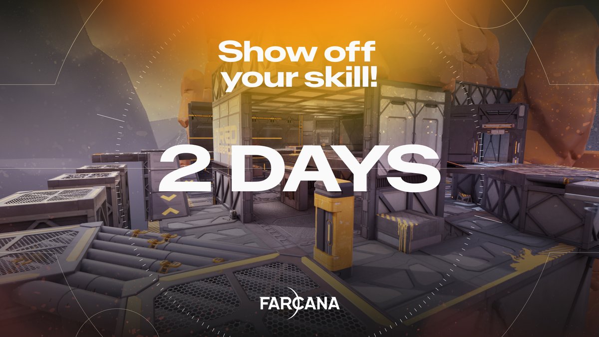 2 days left until playtest! 
Keep your eyes on us 👀