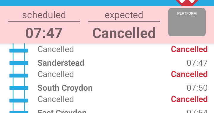 @CPhilpOffical 18.03.25 your constituents need urgent help to fix the appalling train service provided by <a href="/TLRailUK/">Thameslink</a> and <a href="/SouthernRailUK/">Southern</a> from Sanderstead. Multiple cancellations of key commuter trains again today <a href="/bbcsoutheast/">BBC South East</a>